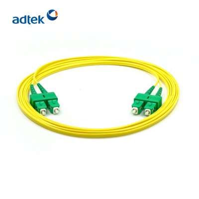 Random Mated LC SC Fiber Optical Patch Cord With Grade B Complaint