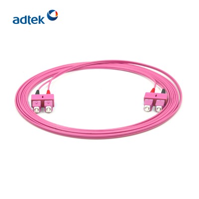 Fiber Optical Patch Cord OM4 SC-SC DX DUPLEX OFNP