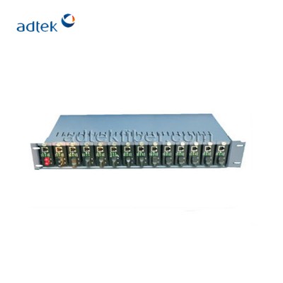 16 Port Media Converter Chassis