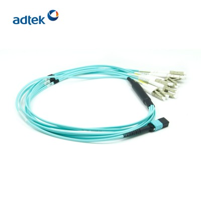 2019 OEM Fiber Patch Breakout Cable MPO Patch Cord