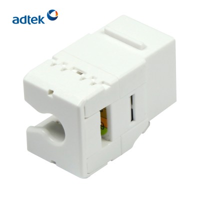 RJ45 modular jack 90 degree UTP tooless Cat6 RJ45 connector